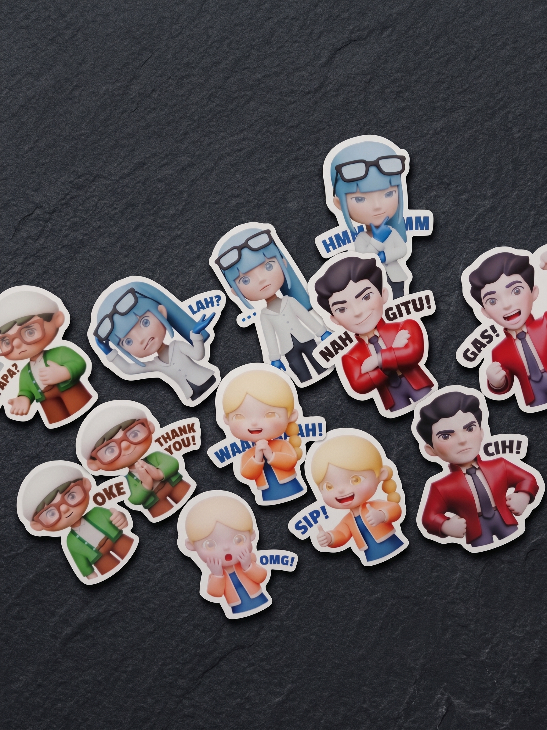 Sticker Pack — Ima